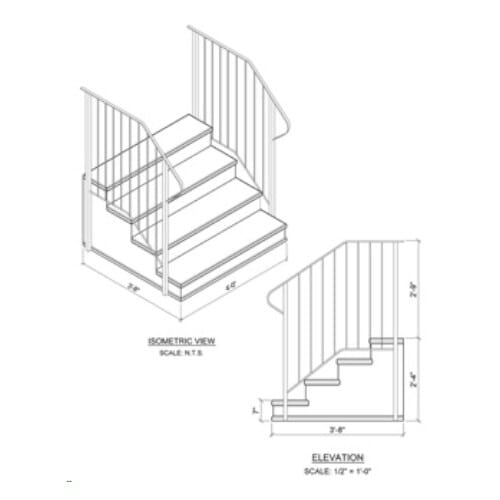 Concrete Steps | Woodson Lumber