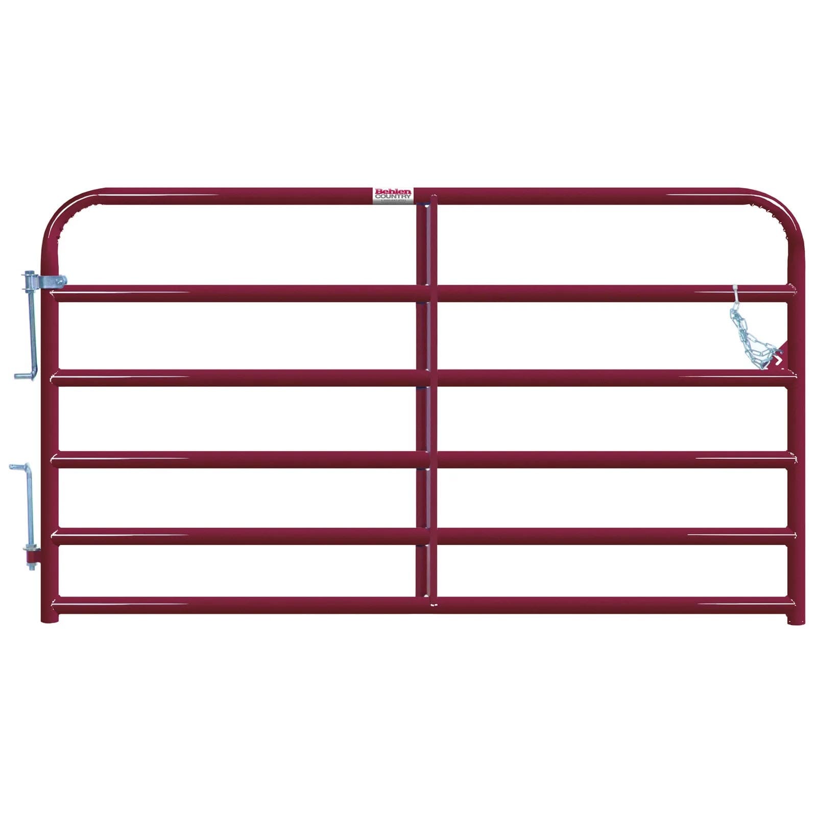 82TGF - 08' 2" Behlen Red Tubular Gate | Woodson Lumber82TGF - 08' 2 ...